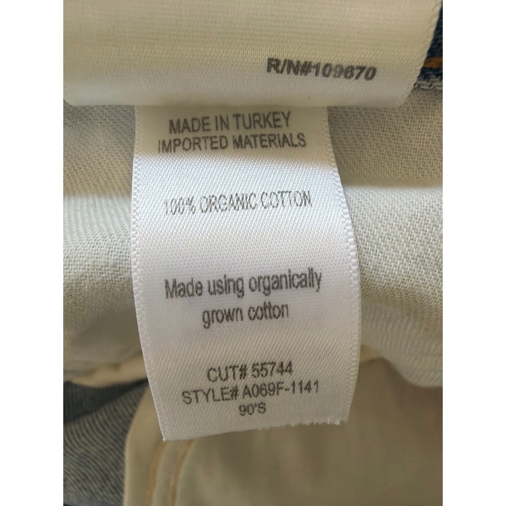 AGOLDE "90s"  Mid Rise Loose Fit Jeans Light Indigo Organic Cotton 26 - Picture 12 of 14